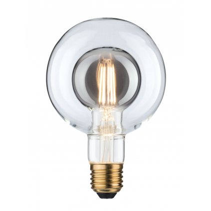 29829 3 paulmann led inner shape globe g95 led zarovka s kourovym a cirym sklem 4w led e27 2700k stmivatelna prum 9 5cm