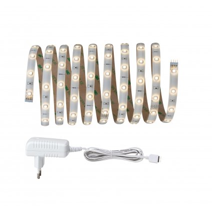 Paulmann YourLED Basic Set, rozšířitelný set 300cm LED pásky včetně napaječe a kabeláže, 9,7W, teple bílá barva světla