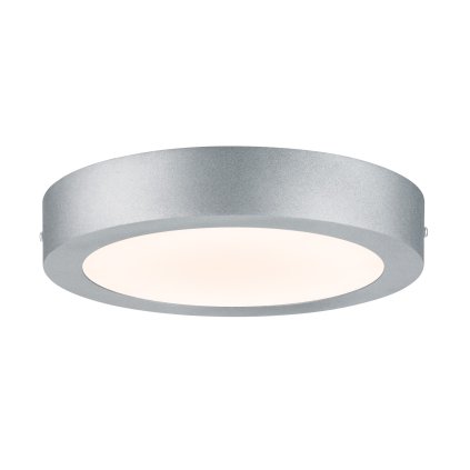 Paulmann Lunar, matně chromové stropní LED svítidlo, 12,7W LED 3000K, prům. 22cm