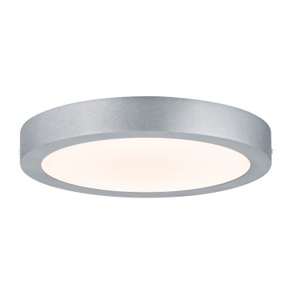 Paulmann Lunar, matně chromové stropní LED svítidlo, 15,5W LED 3000K, prům. 30cm