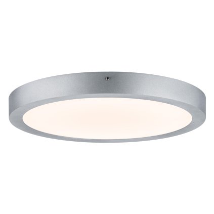 Paulmann Lunar, matně chromové stropní LED svítidlo, 20,5W LED 3000K, prům. 40cm