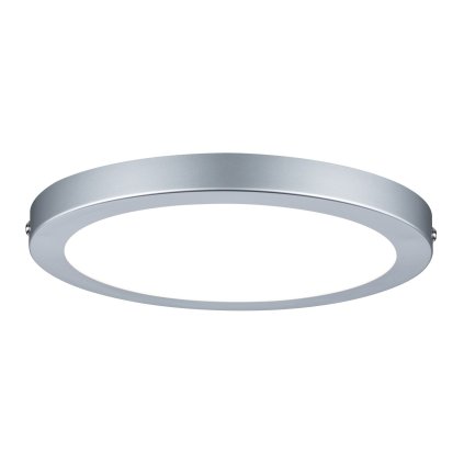 Paulmann Atria, stropní LED svítidlo, 18,5W LED 2700K stmívatelné, matný chrom, prům. 22cm