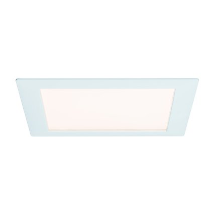 Paulmann Premium line Panel, zápustné svítidlo do stropu, 14W LED 2700K, bílá, 22,5x22,5cm