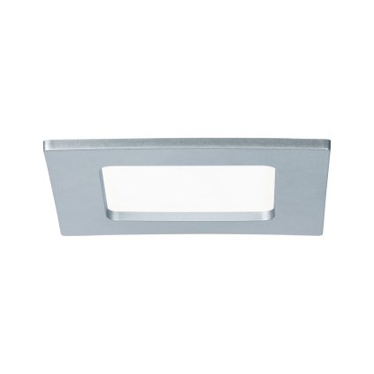 Paulmann Quality Line Panel IP44, 6W LED, 4000K, matný chrom, 11,5x11,5cm