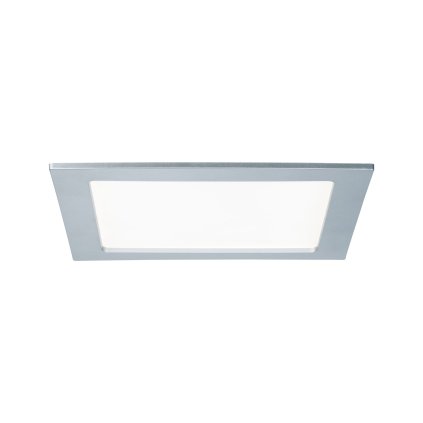Paulmann Quality Line Panel IP44, 18W LED, 4000K, matný chrom, 22x22cm