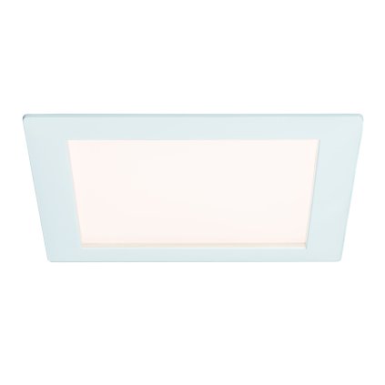 Paulmann Premium line Panel, zápustné svítidlo do stropu, 6,5W LED 2700K, matně bílá, 12x12cm
