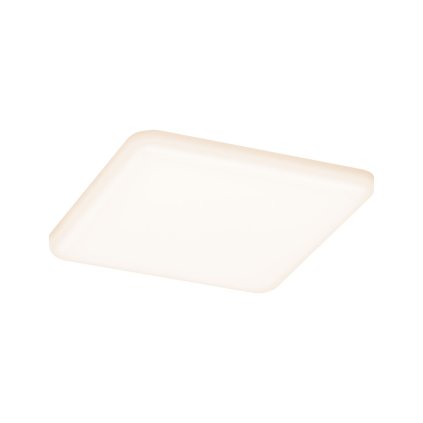 Paulmann Veluna VariFit, hranaté zápustné svítidlo, 8,5W LED 3000K, 12,5x12,5cm, IP44