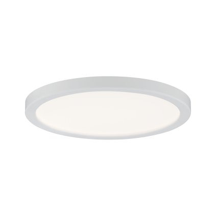Paulmann Areo, bílé polozapuštěné svítidlo, 8W LED 3000K, prům. 12cm, IP23