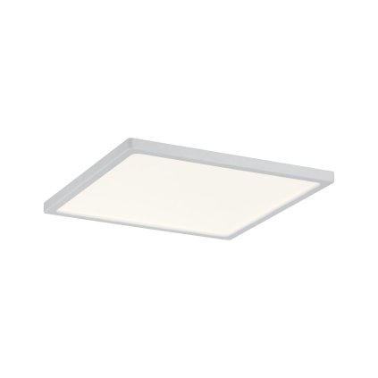 Paulmann Areo, bílé polozapuštěné svítidlo, 12W LED 3000K, 18x18cm, IP23