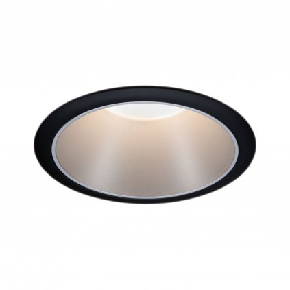 34365 7 paulmann led cole bodovka v cerno stribrne uprave 1x6 5w led 2700k trikrokove stmivani prum 8 8cm ip44