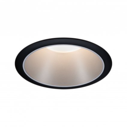 34365 7 paulmann led cole bodovka v cerno stribrne uprave 1x6 5w led 2700k trikrokove stmivani prum 8 8cm ip44