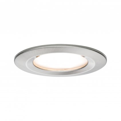 34446 5 paulmann led coin nova round kulata bodovka v uprave brousena ocel 1x6 5w led 2700k prum 7 8cm ip44