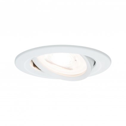 34473 3 paulmann led nova round kulata bodovka v bile uprave 1x6 5w led 2700k gu10 3 krokove stmivani prum 8 4cm