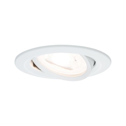 Paulmann Premium LED Nova, zápustná bodovka 1x max35W GU10, bílá, prům. 8,4cm