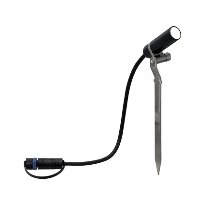 Paulmann Plug&Shine Plantini, zahradní reflektor 2,5W LED 3000K, antracit, IP67