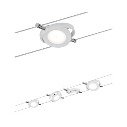 Paulmann RoundMac, lankové LED osvětlení, 4x4W LED 2700K, délka 500cm