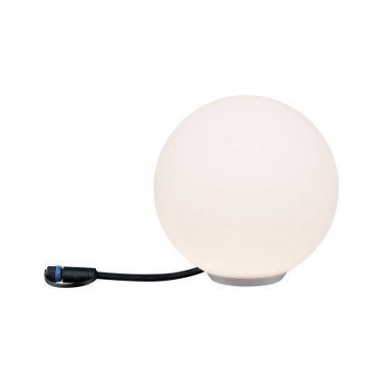 Paulmann Plug&Shine Globe, venkovní světelný objekt 2,8W LED 3000K, prům.20cm, IP67