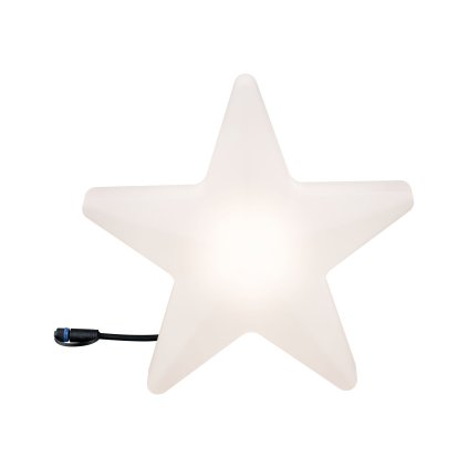 Paulmann Plug&Shine Star, venkovní světelný objekt 2,8W LED 3000K, prům.40cm, IP67