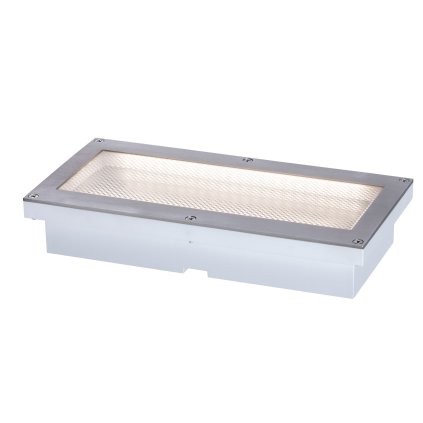 Paulmann Aron, zemní solární svítidlo se senzorem, 1,5W LED 3000K, 20x10cm, IP67