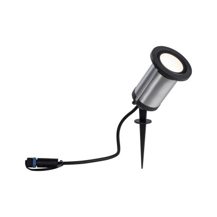 Paulmann Plug&Shine Classic, zahradní reflektor s trnem 6W LED 3000K, antracit, IP65