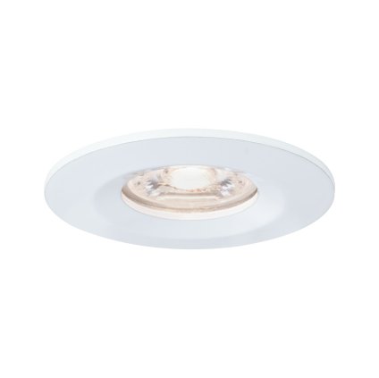 Paulmann Nova Mini, bílá bodovka, 1x4W LED 2700K, prům. 6,5cm, IP44