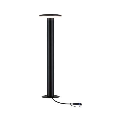 Paulmann Plug&Shine Plate, venkovní sloupkové svítidlo 6,1W LED 3000K, antracit, výška 60cm, IP44