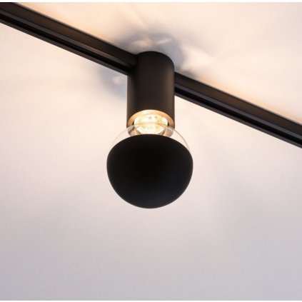 Paulmann stropní objímka E27 pro Urail system, černá