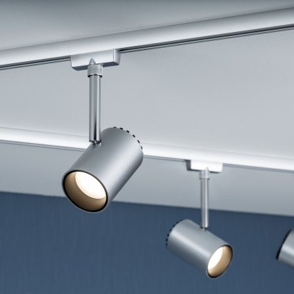 Paulmann Shine, spot pro Urail, 5W LED 2700K, matný chrom, délka 5,9cm