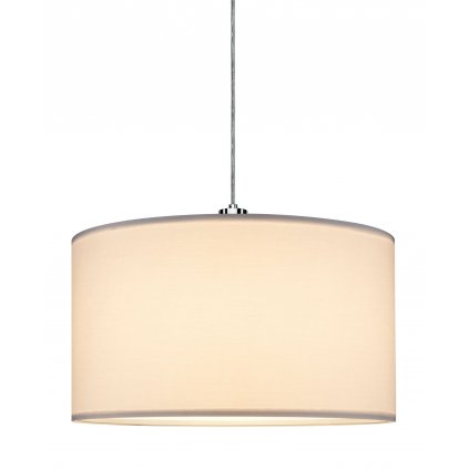 Paulmann 2Easy Tessa, stínítko z bílého textilu, prům. 45,4cm