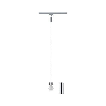 Paulmann 2Easy Basic, závěs pro systém Urail, 1x20W E27, matný chrom