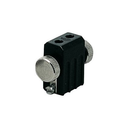 Paulmann, černý držák žárovky 1x35W, 12V, G4 pro lankové systémy