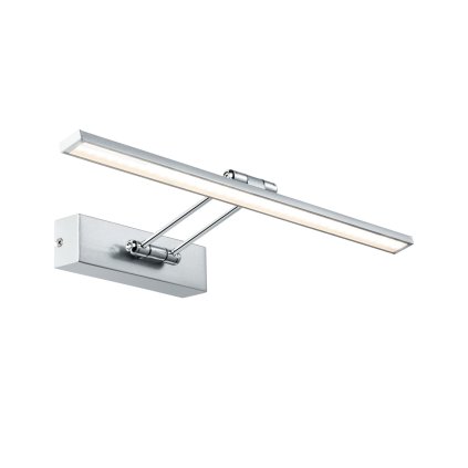 Paulmann Beam Thirty, obrazové svítidlo, 7W LED, 2700K, kartáčovaný nikl, délka 45cm