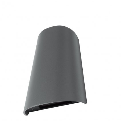 Redo Twill venkovní antracitové nástěnné svítidlo se svícením nahoru/dolů 11W LED 3000K, výška 17,4cm IP65