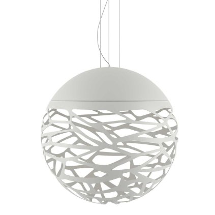 Lodes Kelly Large Sphere 80, závěsné svítidlo 4x23W LED E27, bílá, prům. 80cm