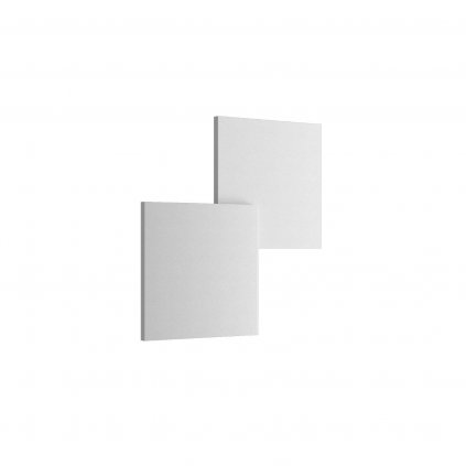 40167 6 lodes double puzzle outdoor single square svitidlo pro neprime osvetleni 2x17w 3000k bila 30x30cm ip65
