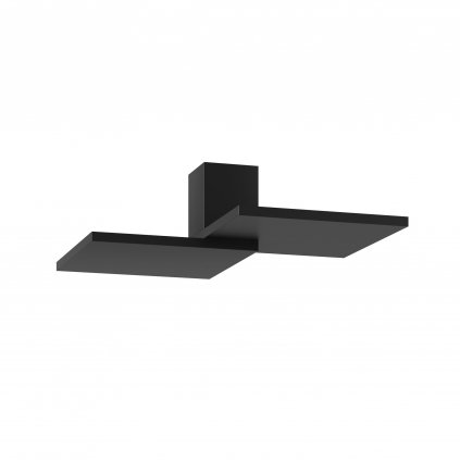 Lodes Puzzle double square Matte Black Ceiling