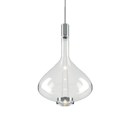 Lodes Sky-Fall Large, závěsné svítidlo z křišťálového skla, 14W LED 2700K dim, výška 52cm