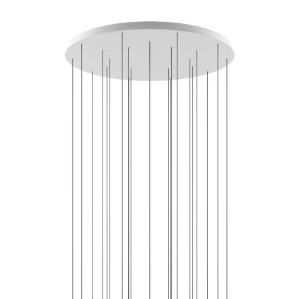 Lodes bílá kulatá rozeta pro max 24 závěsů, průměr 100cm