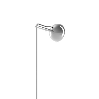 Lodes Sky-Fall Wall Bracket, nástěnná rozeta pro Sky-fall, chrom, prům. 12cm