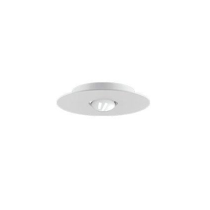 Lodes Bugia Single, stropní svítidlo, 1x15W LED 2700K, bílá, prům. 24cm