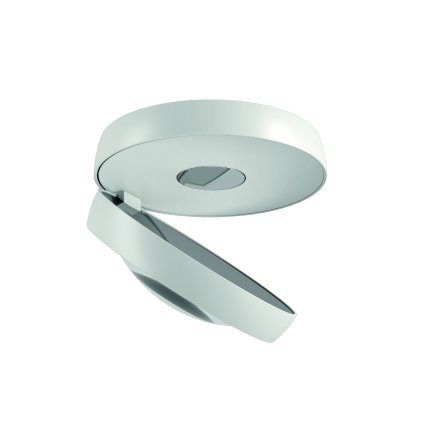 Lodes Nautilus, bílé svítidlo s reflektorem, 12W LED 3000K dim, prům. 13,4cm