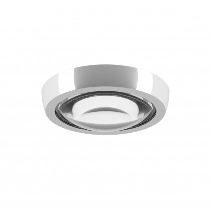 Lodes Nautilus spot, stropní svítidlo v provedení chrom, 10W LED 2700K dim, prům. 13,4cm