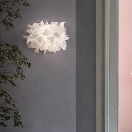 Slamp Clizia Mama Non Mama White Wall, designové nástěnné svítidlo, 2x6W E14, výška 28cm