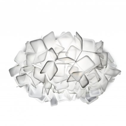Slamp Clizia Opal Medium, stropní designové svítidlo, 2x12W E27, prům. 53cm