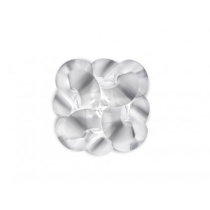 Slamp Fabula ceiling prisma, designové stropní svítidlo, 3x8W LED E27, prům. 48cm