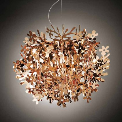 41319 2 slamp fiorella mini medene zavesne svitidlo 1x40w prum 48cm