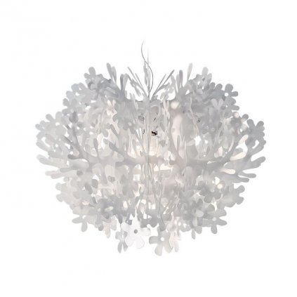 41325 6 slamp fiorella suspension mini bile zavesne svitidlo 1x40w e27 prum 48cm