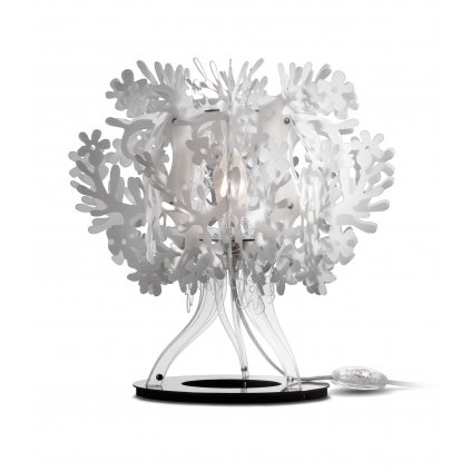 Slamp Fiorellina table lamp, bílá stolní lampa, 1x28W E27, výška 34cm