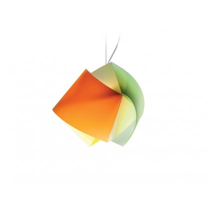 Slamp Gemmy, závěsné svítidlo z Lentiflexu, multicolor, 1x75W, šírka 42cm