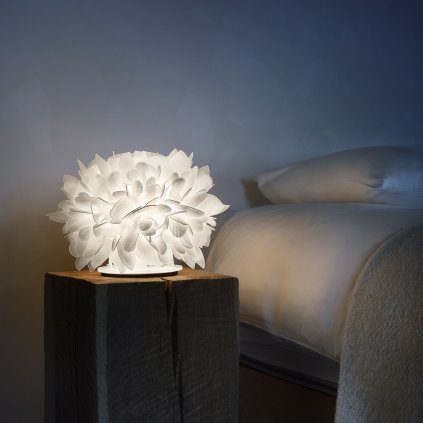 41904 7 slamp veli foliage table stolni designova lampicka 1x6w e14 vyska 28cm